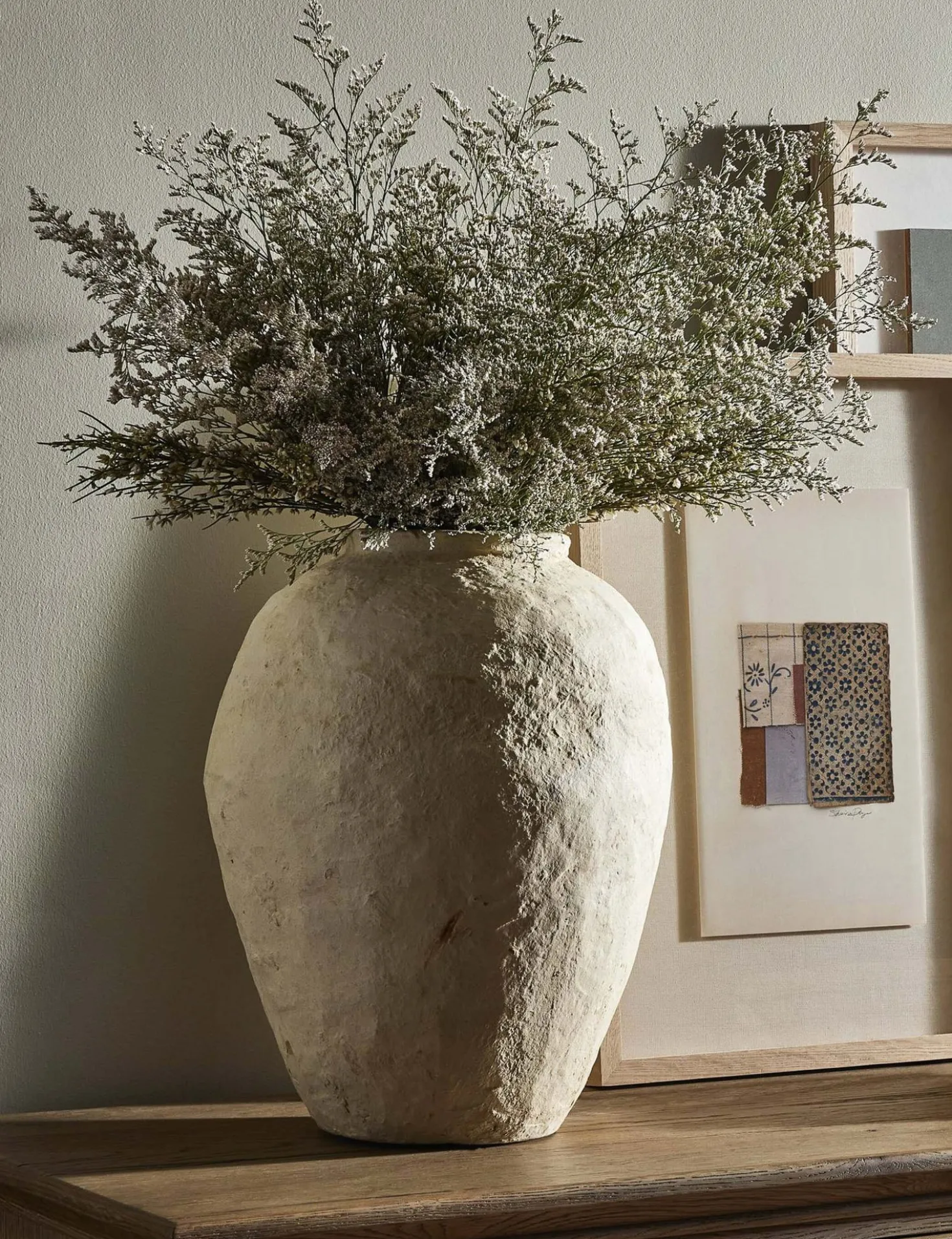 Olivos Paper Mache Decorative Vase by Amber Lewis x Four Hands