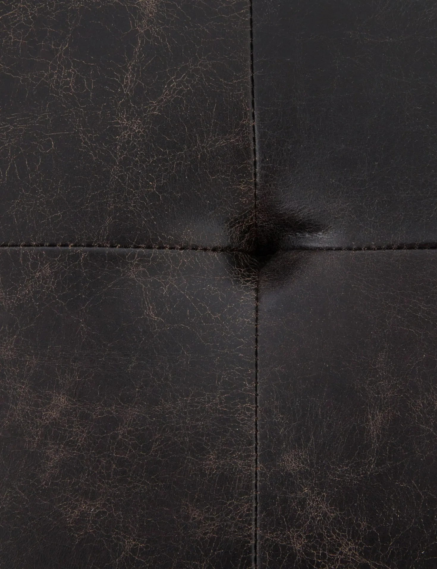 Olwina Square Leather Coffee Table