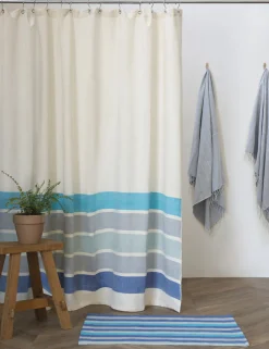 Omo Shower Curtain by Bolé Road Textiles