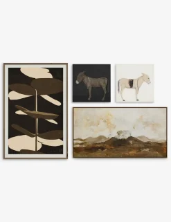 On the Range Wall Art (Set of 4) by Various Artists