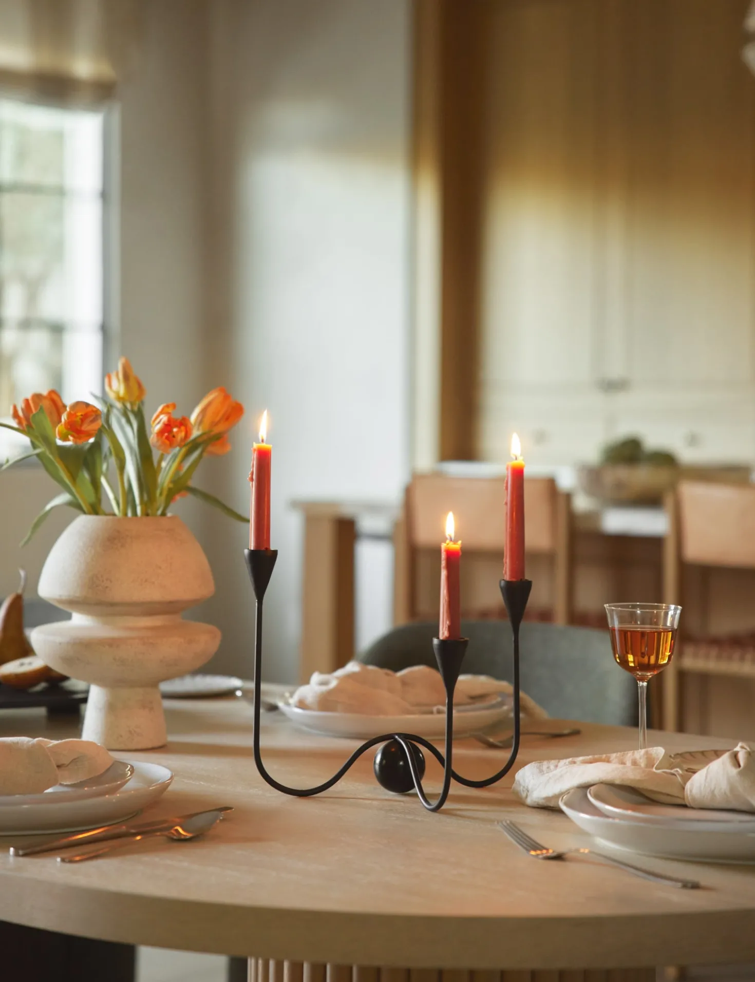 Orb Candelabra by Sarah Sherman Samuel