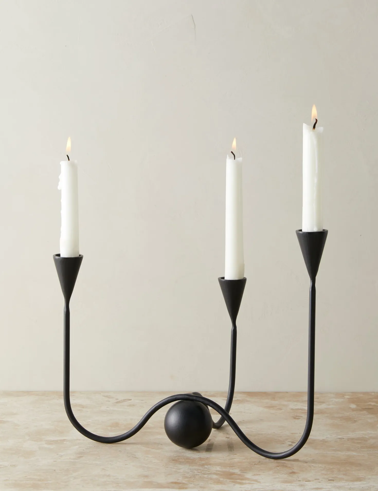 Orb Candelabra by Sarah Sherman Samuel