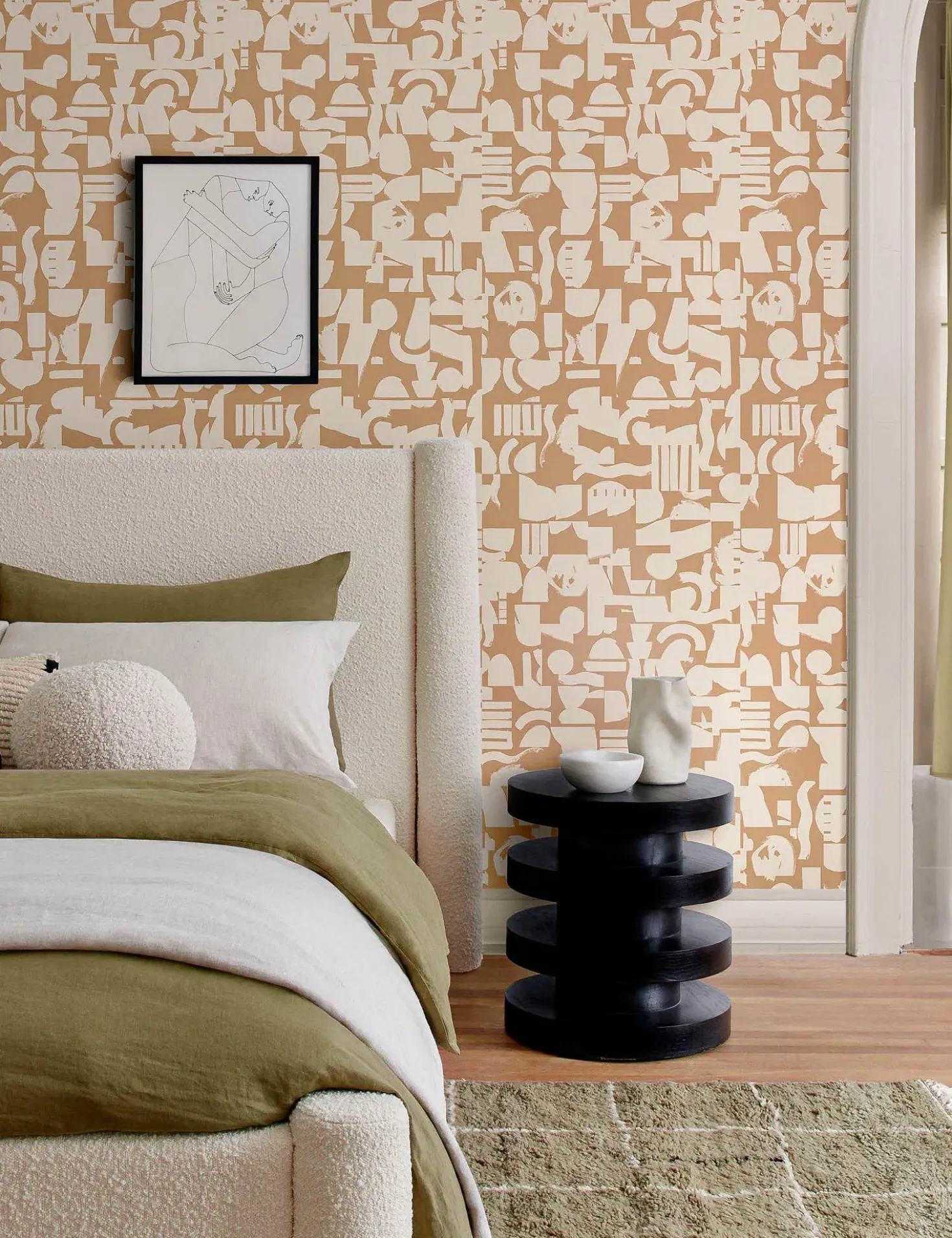 Organic Shapes Wallpaper by Sarah Sherman Samuel
