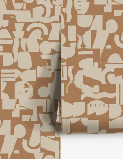 Organic Shapes Wallpaper by Sarah Sherman Samuel