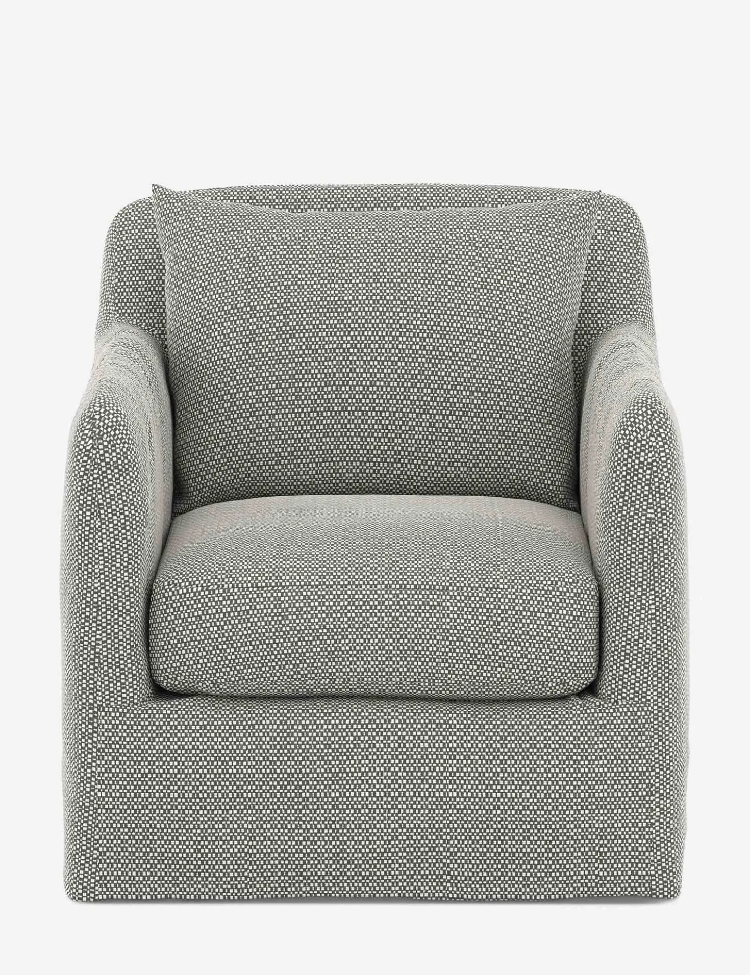 Orlena Outdoor Swivel Chair