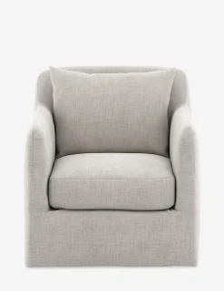 Orlena Outdoor Swivel Chair
