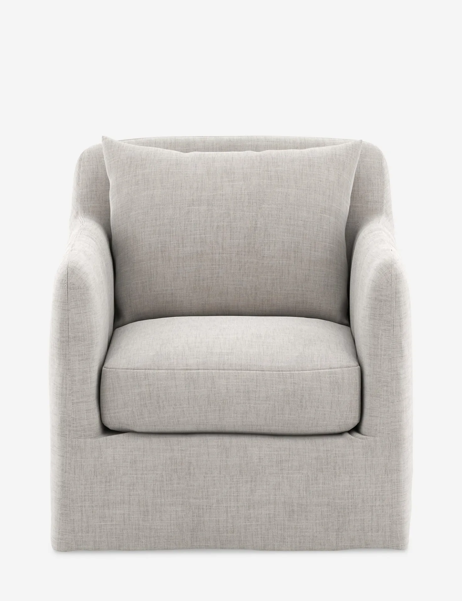 Orlena Outdoor Swivel Chair