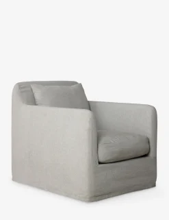 Orlena Outdoor Swivel Chair