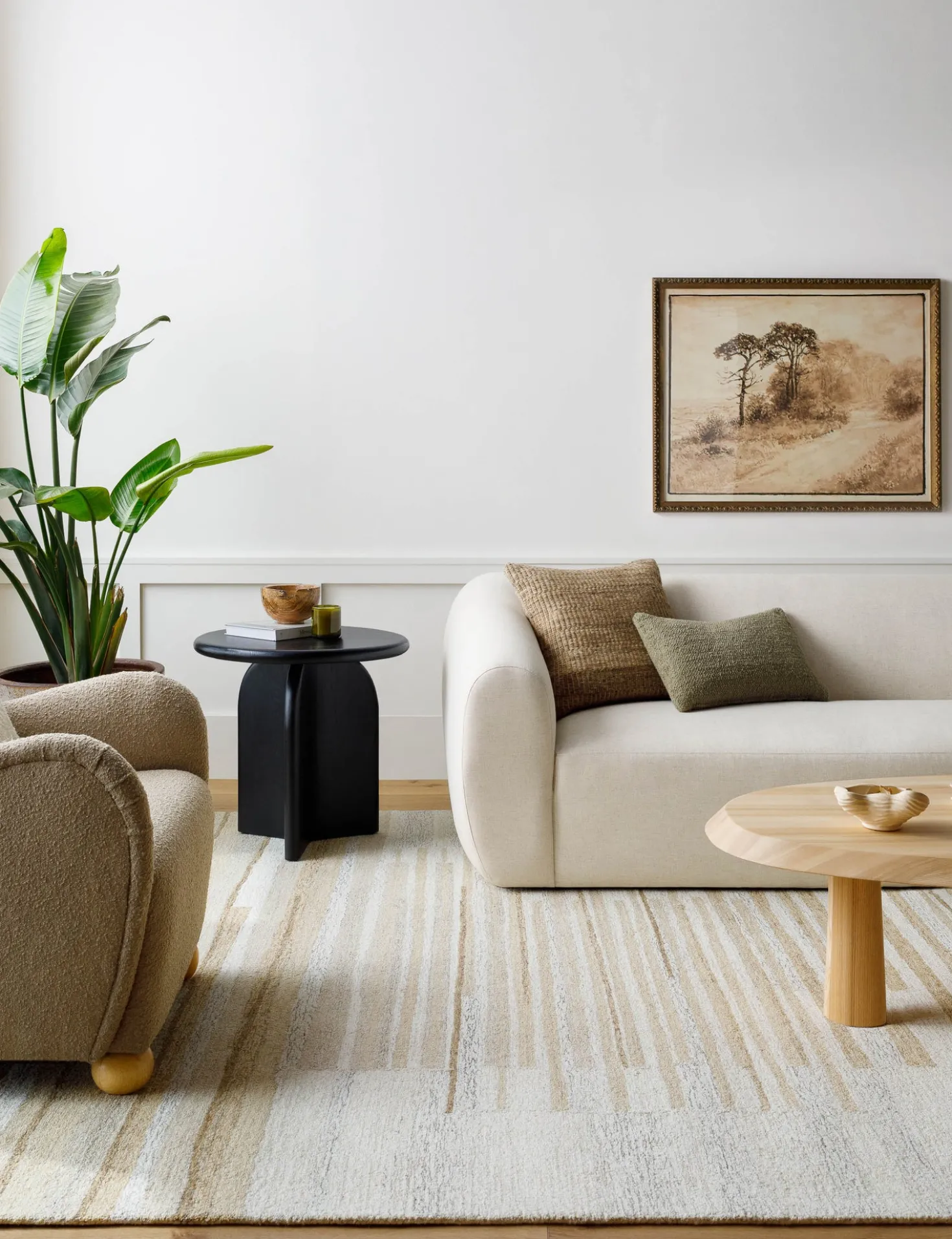 Oshman Hand-Tufted Wool Morrocan Style Rug