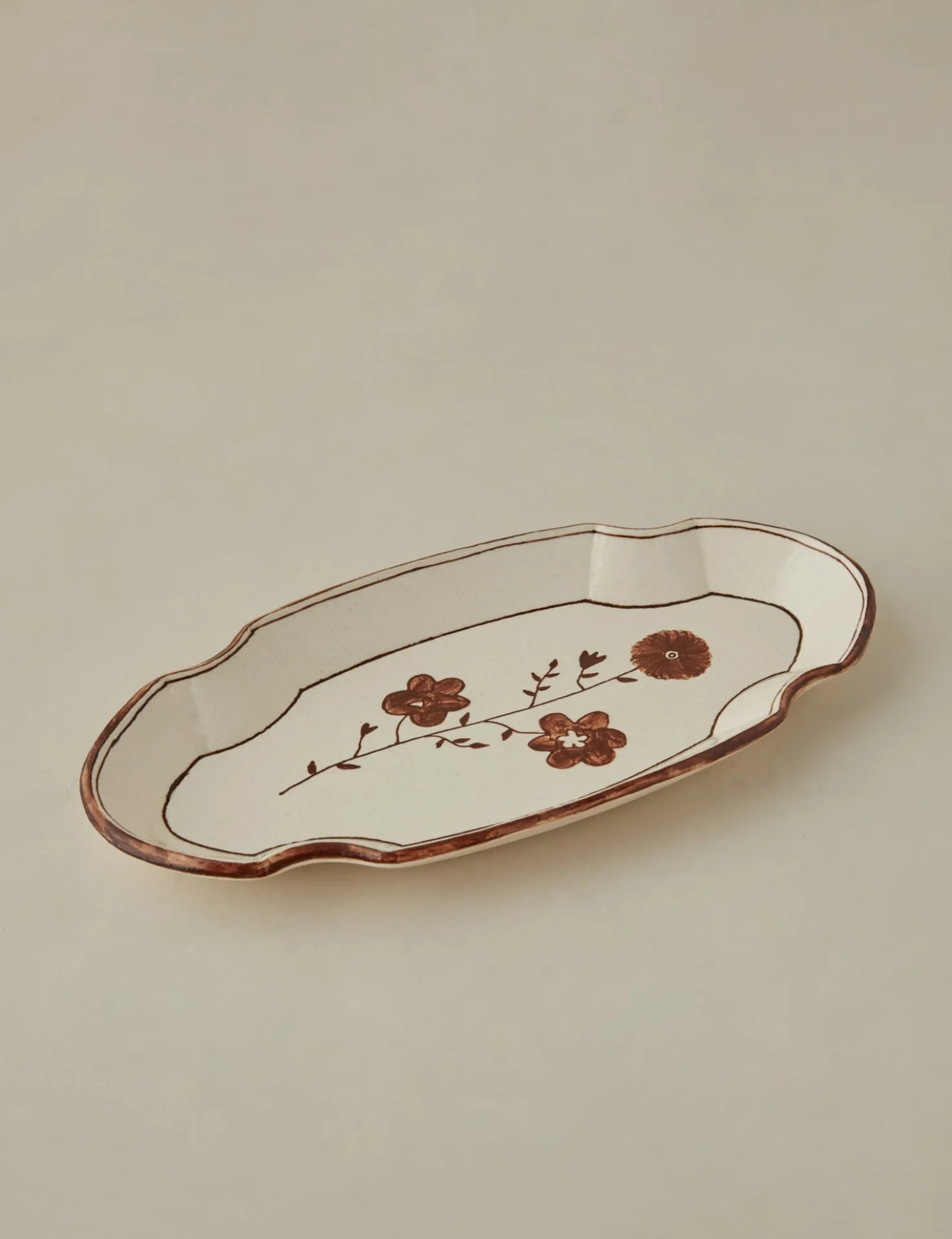 Oval Serving Dish by Stephanie Dawn Matthias