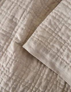 Owen Linen Cotton Coverlet by Pom Pom at Home