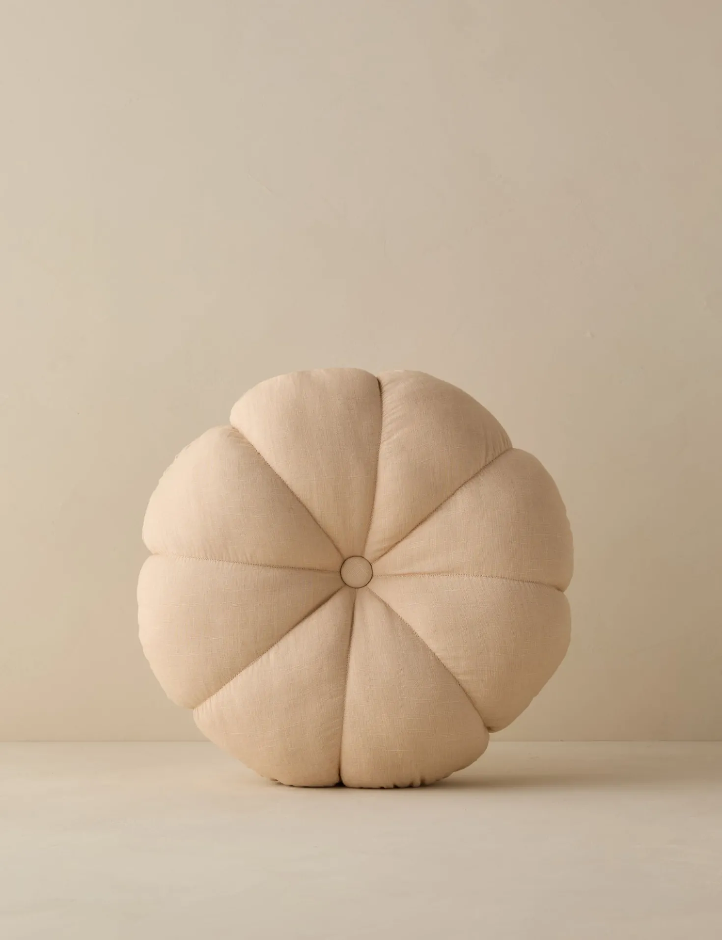 Padou Linen Cotton Round Pillow