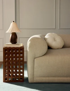 Padou Linen Cotton Round Pillow