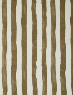 Painterly Stripe Linen Fabric by Sarah Sherman Samuel