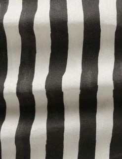 Painterly Stripe Linen Fabric by Sarah Sherman Samuel