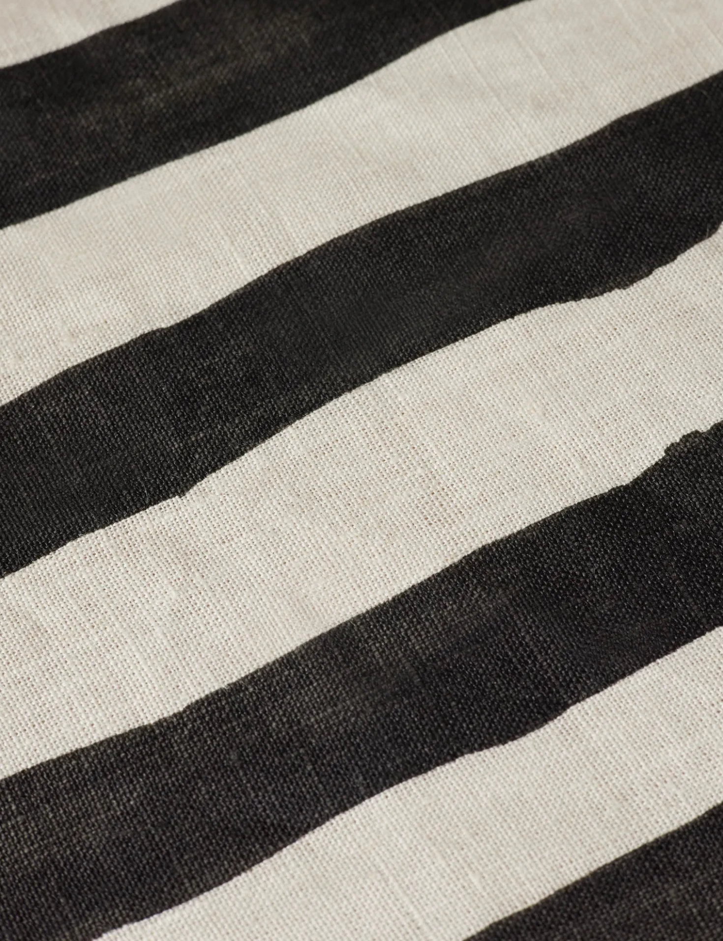 Painterly Stripe Linen Fabric by Sarah Sherman Samuel