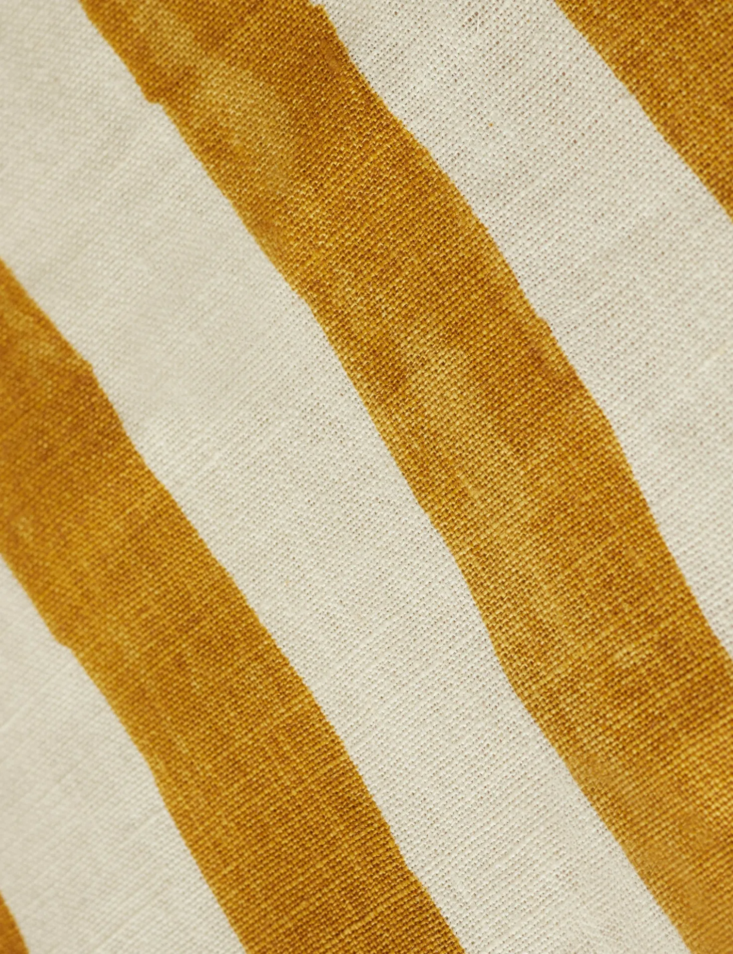 Painterly Stripe Linen Fabric by Sarah Sherman Samuel