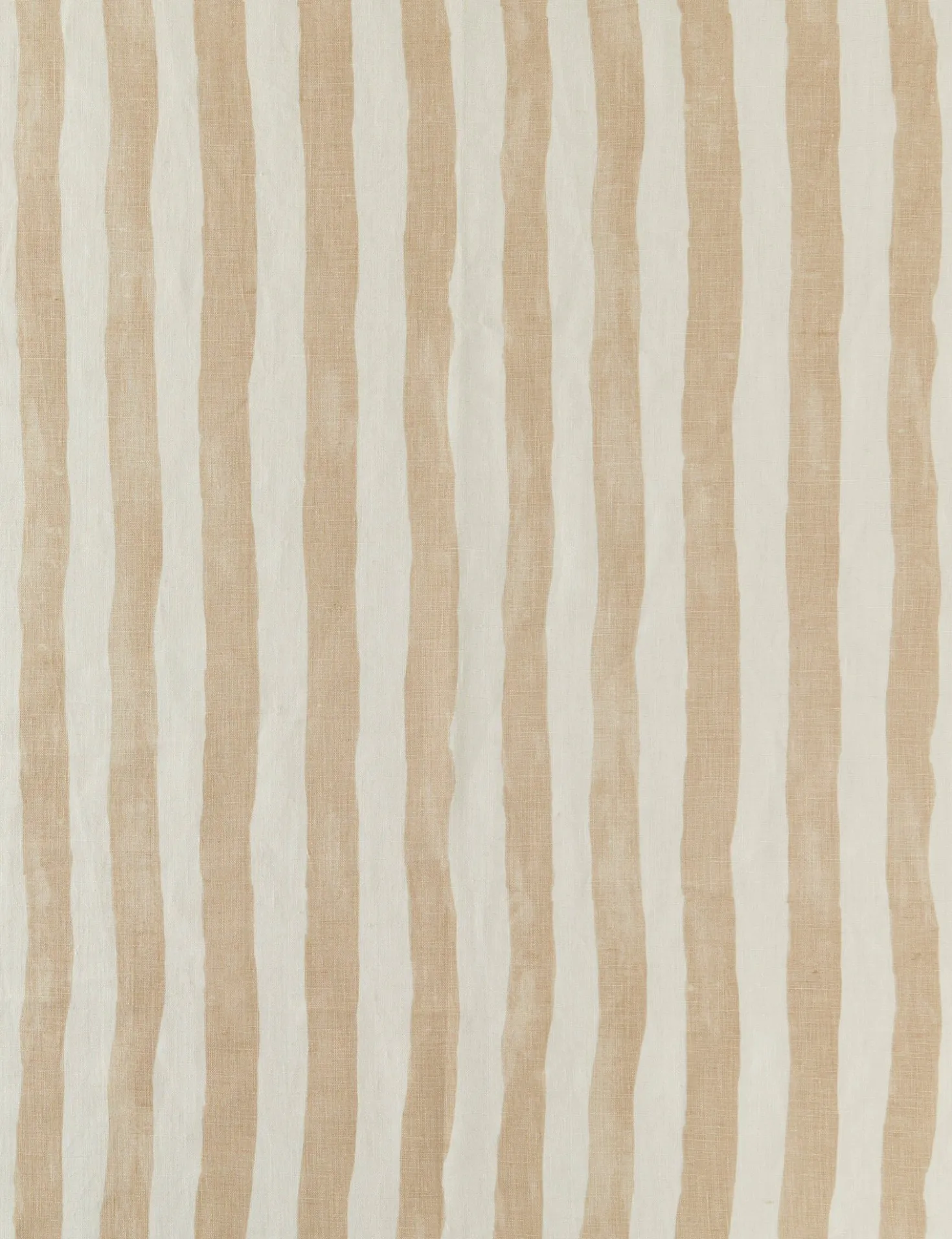 Painterly Stripe Linen Fabric by Sarah Sherman Samuel