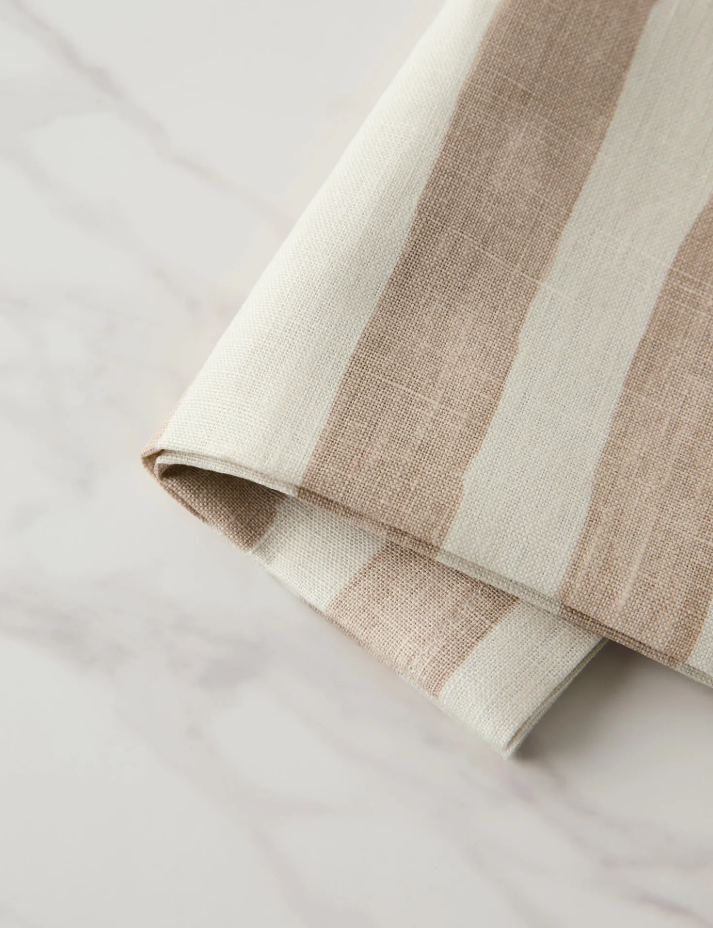 Painterly Stripe Linen Napkins (Set of 4) by Sarah Sherman Samuel