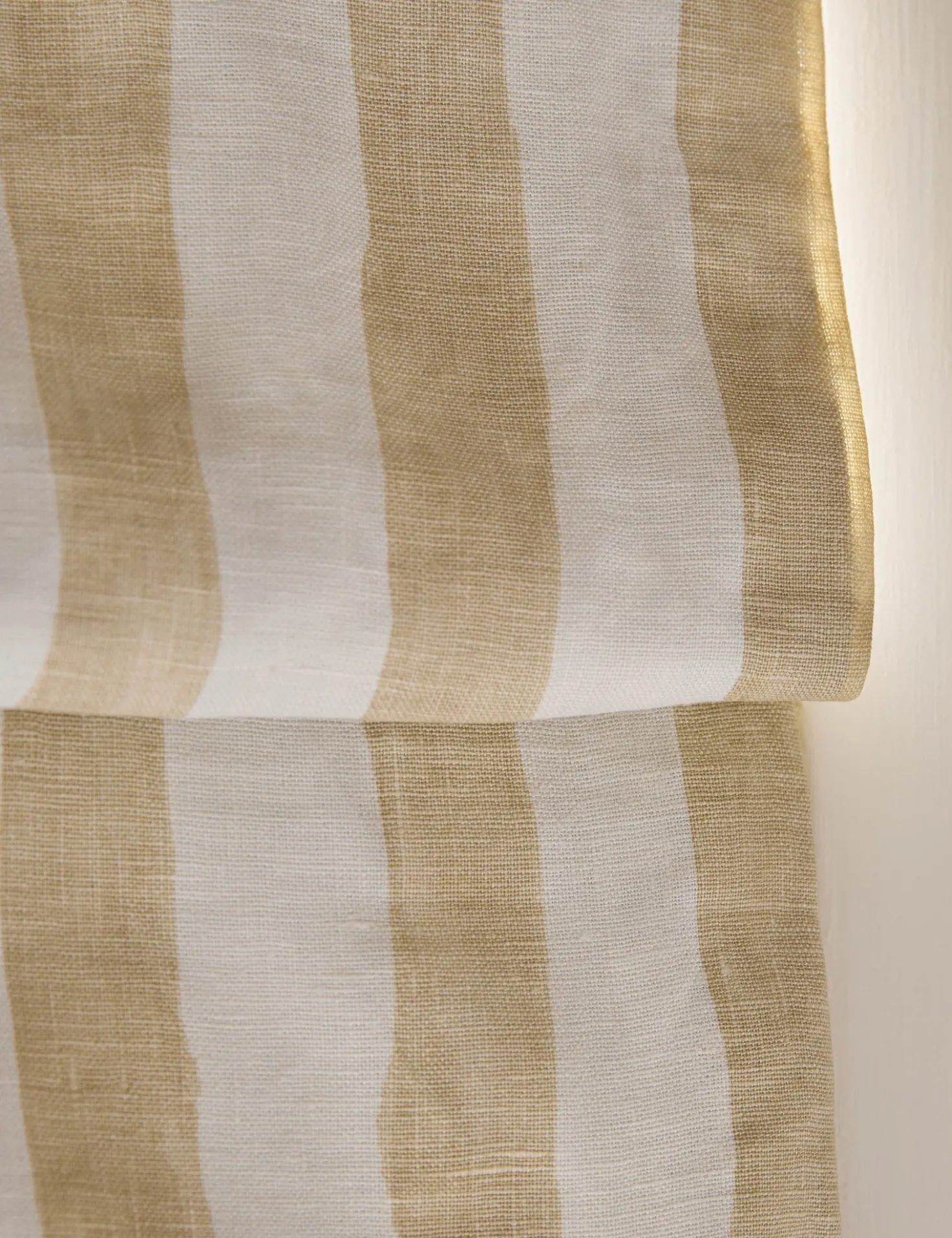 Painterly Stripe Roman Shade by Sarah Sherman Samuel