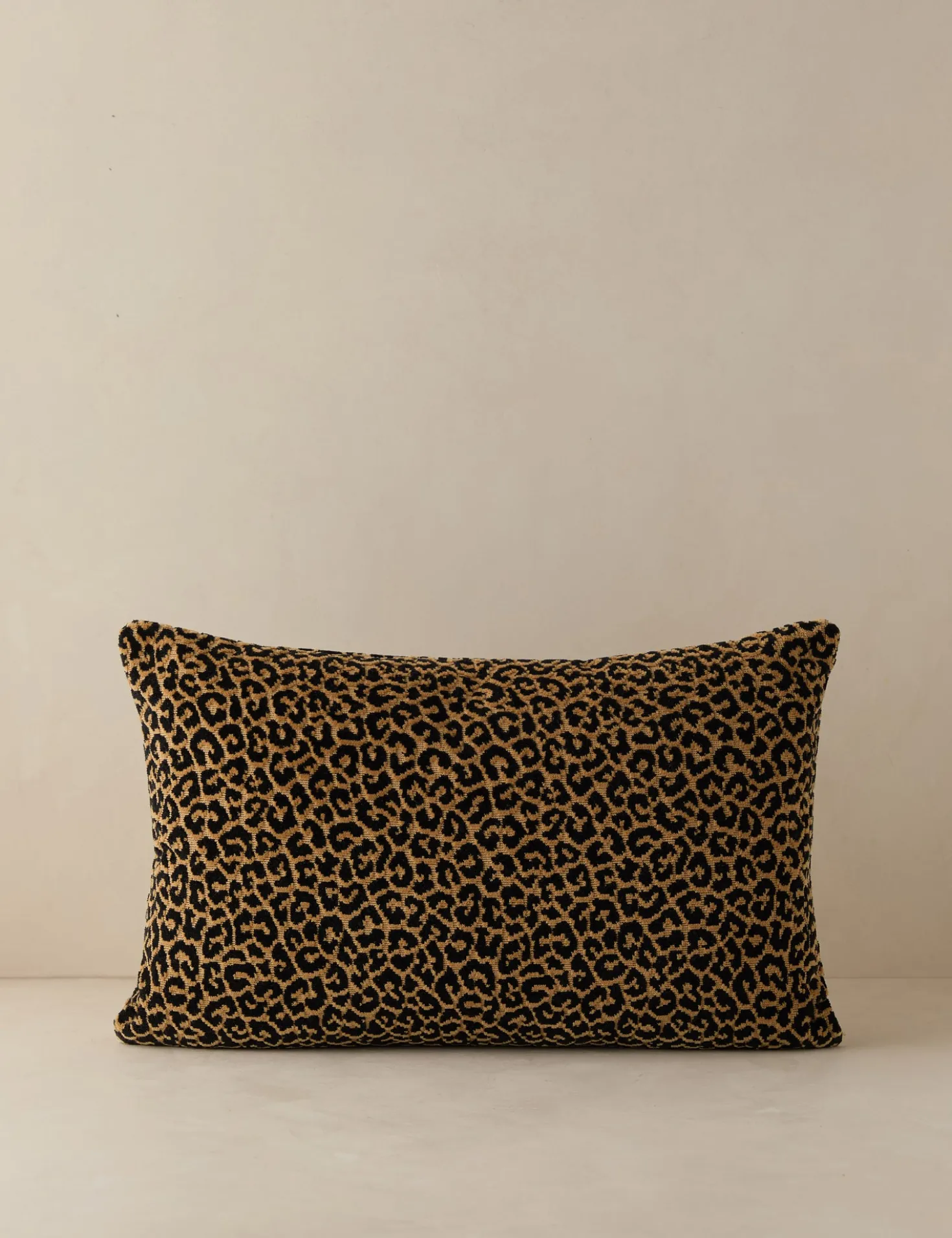 Panthera Velvet Lumbar Pillow by Scalamandre