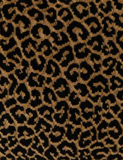 Panthera Velvet Lumbar Pillow by Scalamandre
