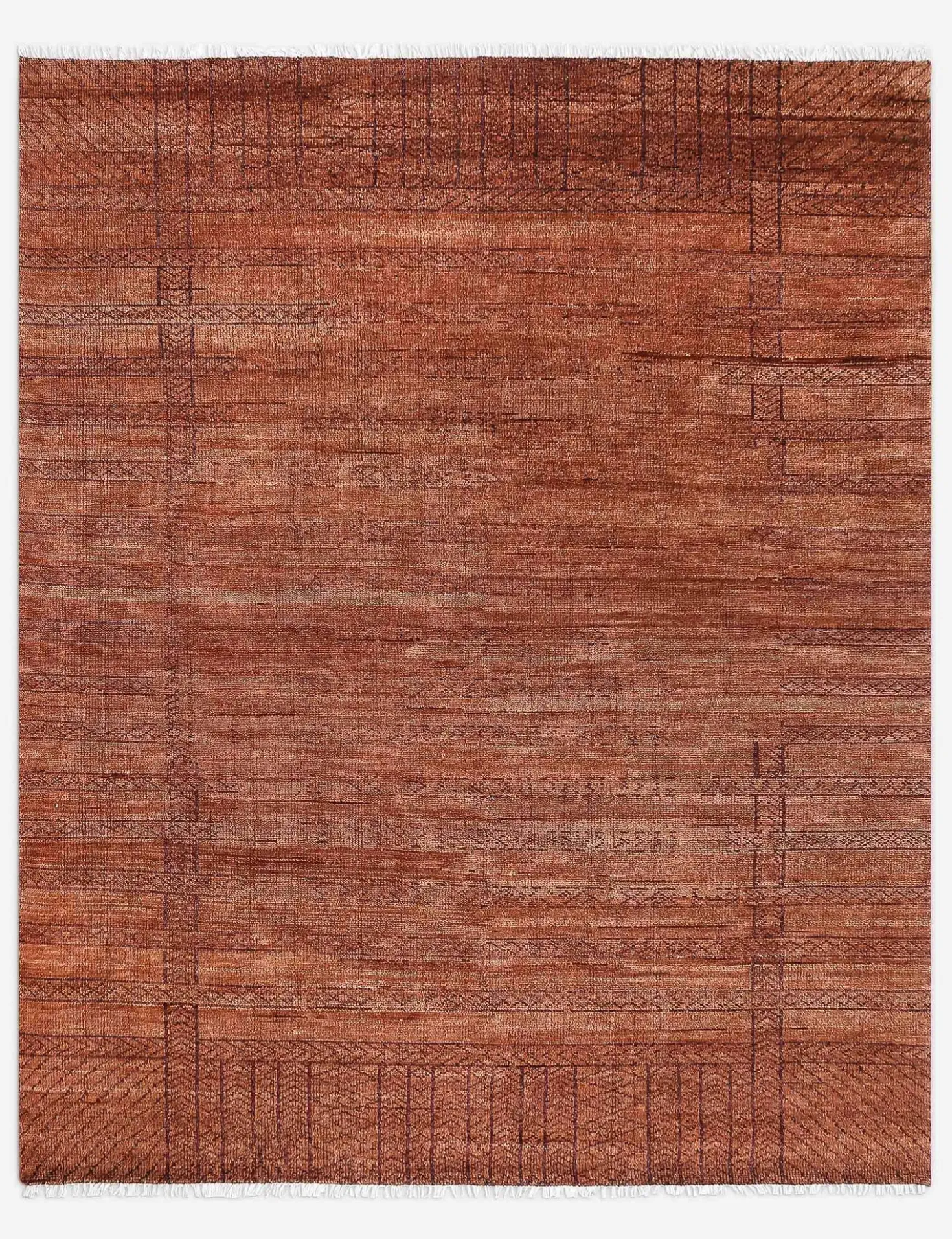 Paris Hand-Knotted Wool Rug by Button Atelier x Co.House Designs