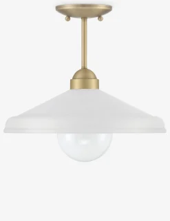 Parish Semi-Flush Mount Light