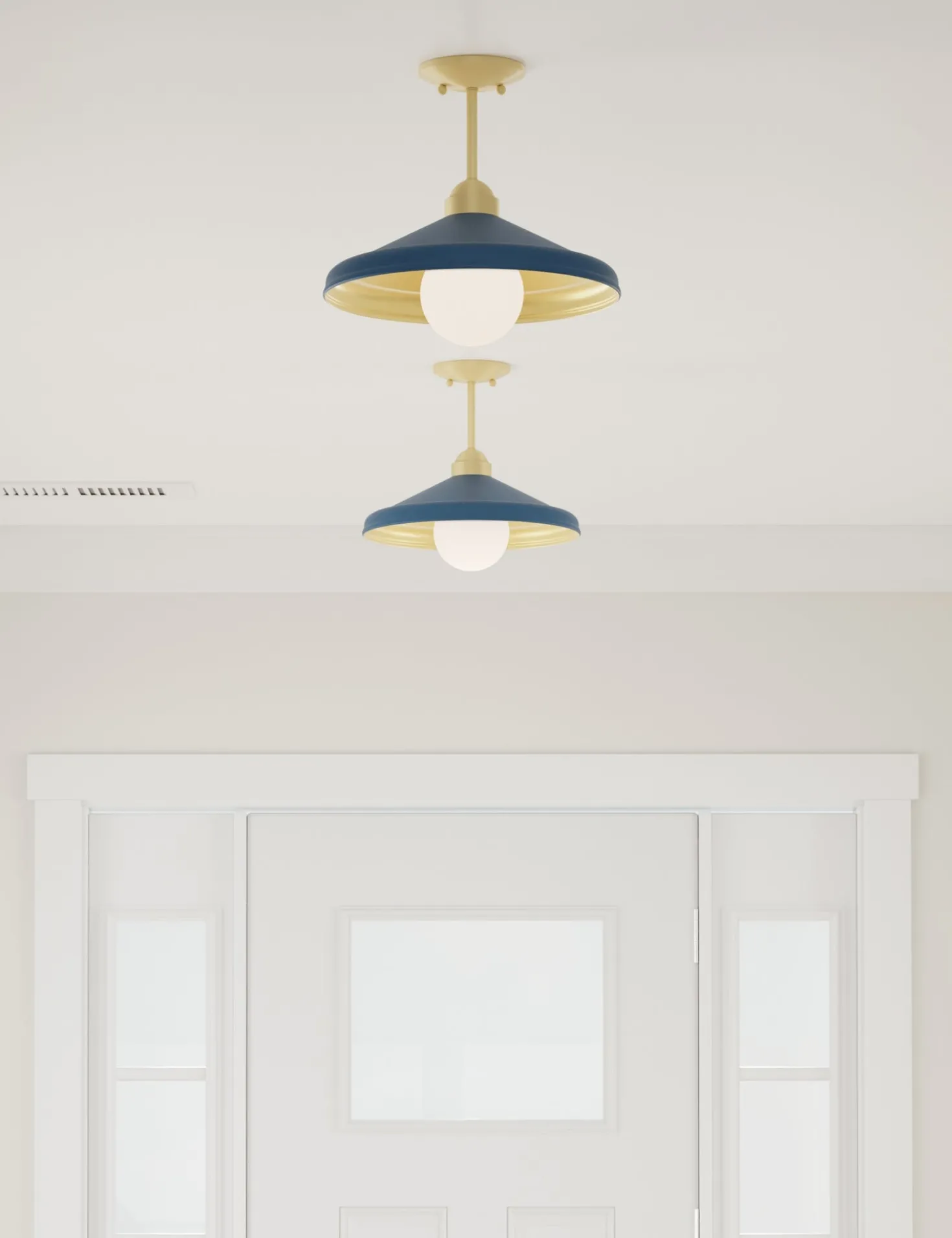 Parish Semi-Flush Mount Light