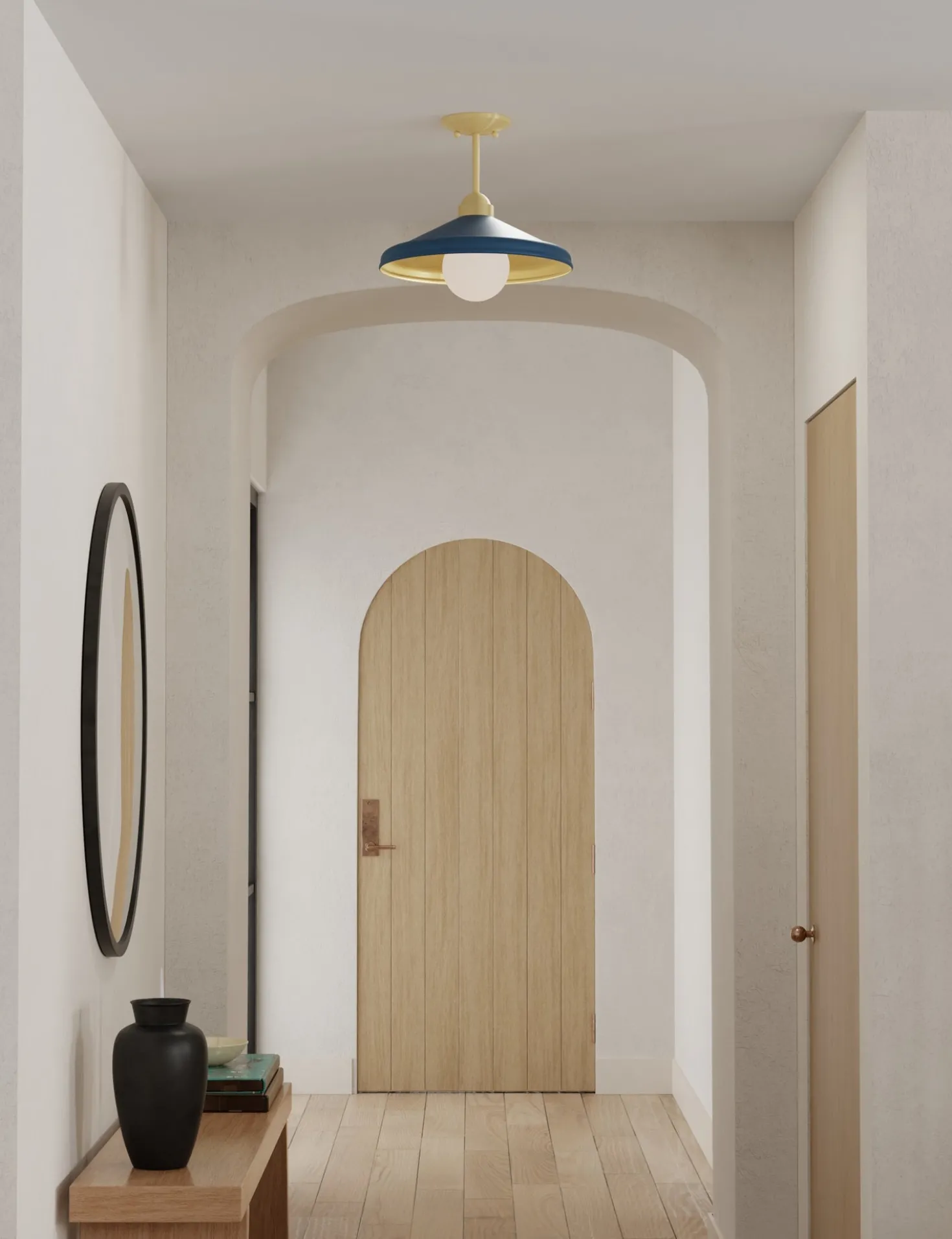 Parish Semi-Flush Mount Light