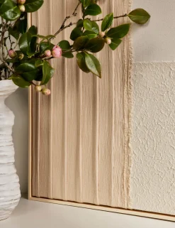 Patchwork Blush Wall Art by Visual Contrast