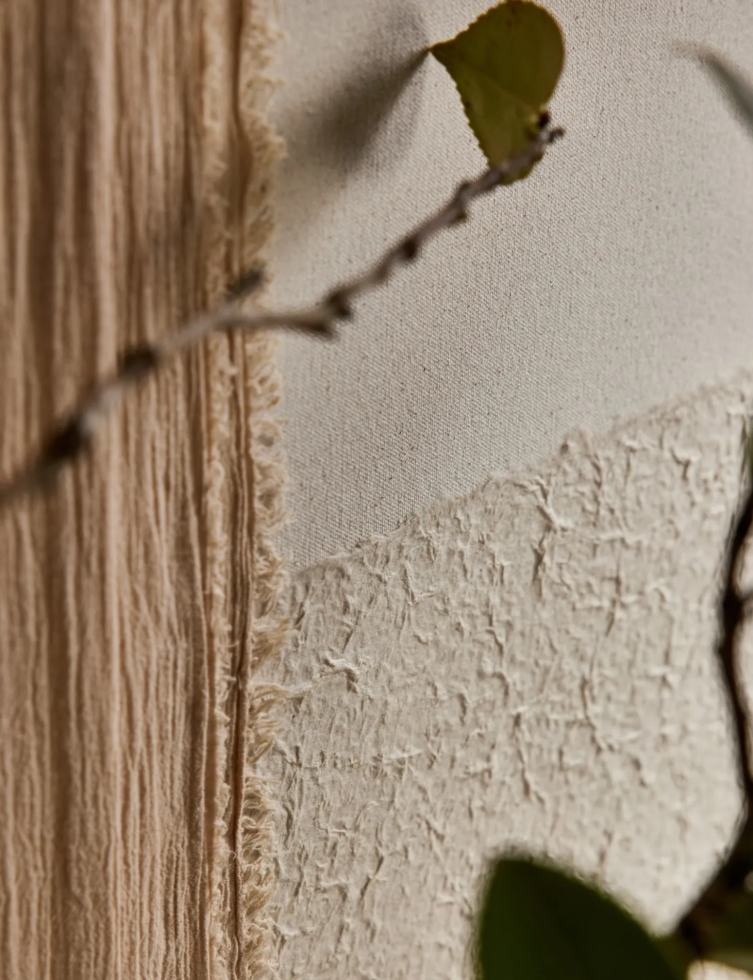 Patchwork Blush Wall Art by Visual Contrast