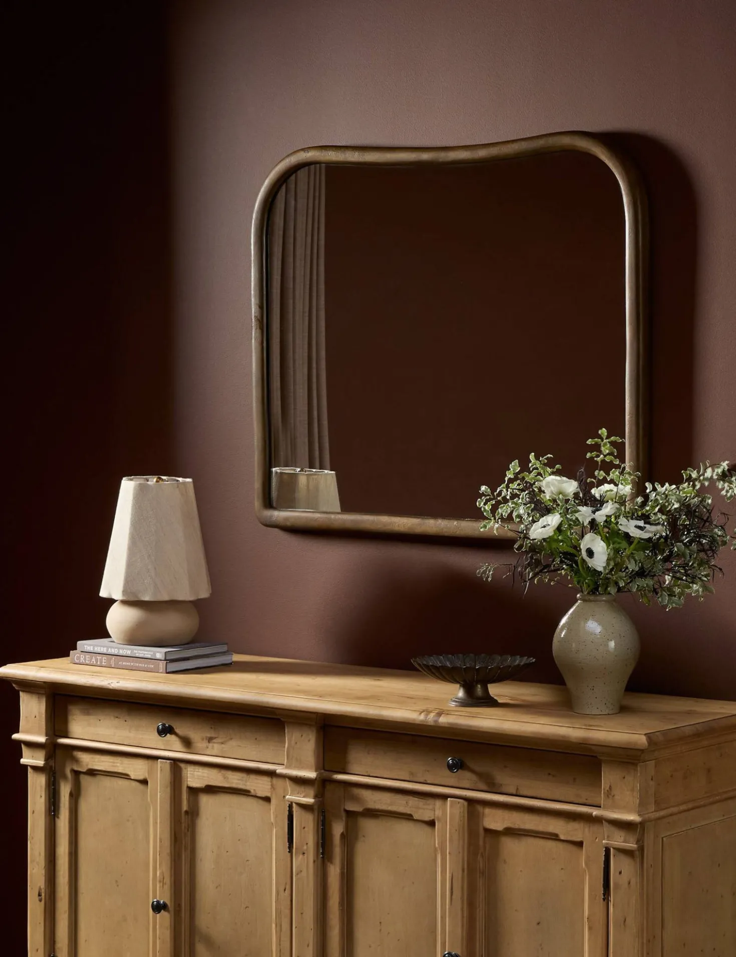 Patz Mantel Mirror by Amber Lewis x Four Hands