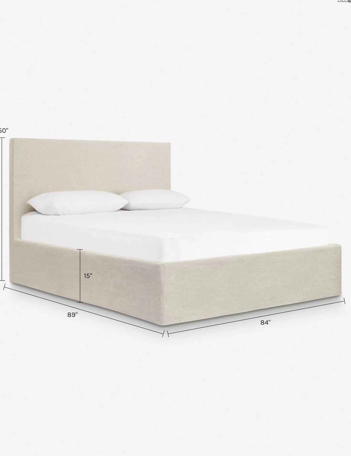 Paxton Slipcover Bed