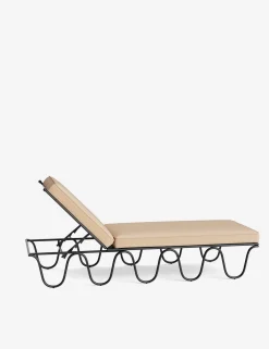 Peggy Outdoor Chaise by Sarah Sherman Samuel