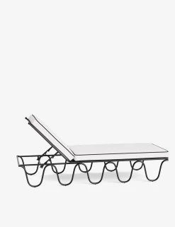 Peggy Outdoor Chaise by Sarah Sherman Samuel