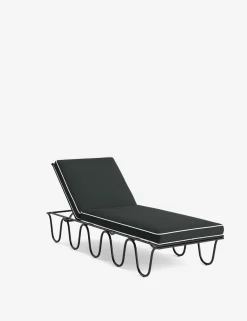 Peggy Outdoor Chaise by Sarah Sherman Samuel