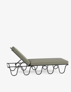 Peggy Outdoor Chaise by Sarah Sherman Samuel