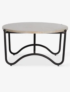 Peggy Outdoor Oval Coffee Table by Sarah Sherman Samuel