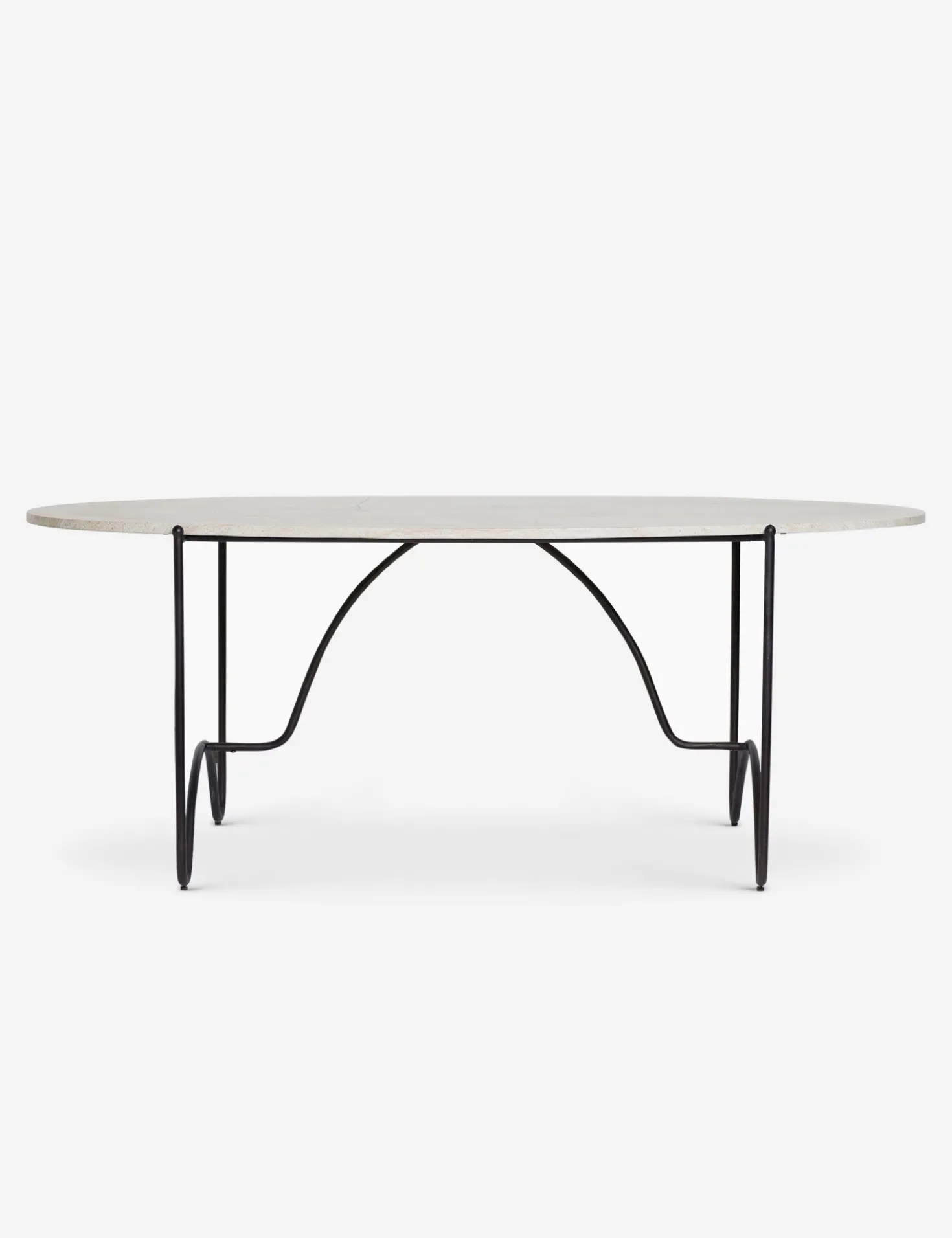 Peggy Outdoor Oval Dining Table by Sarah Sherman Samuel