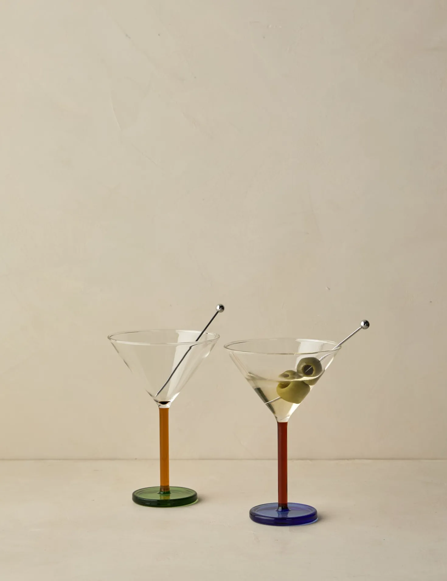 Piano Cocktail Glass (Set of 2) by Sophie Lou Jacobsen