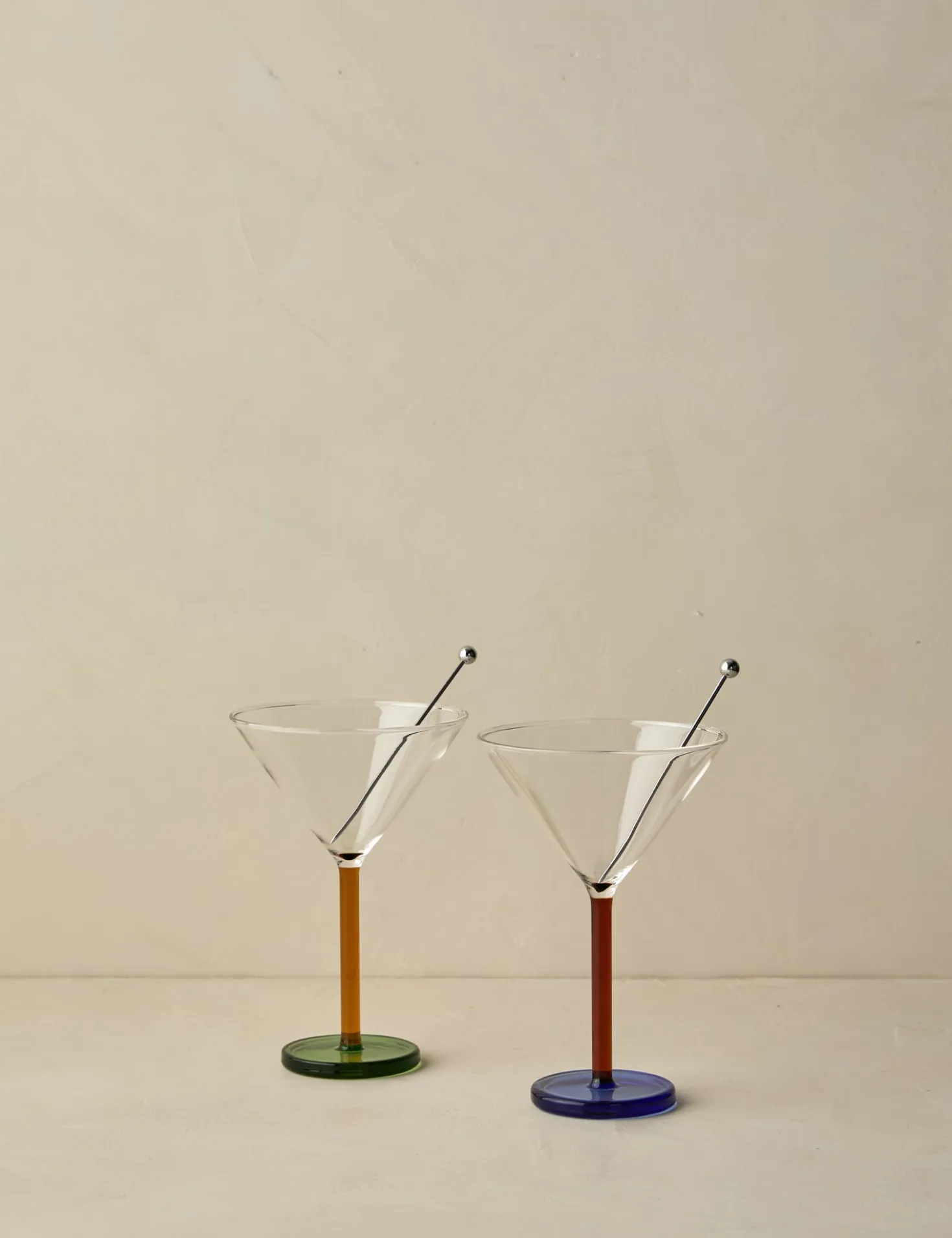 Piano Cocktail Glass (Set of 2) by Sophie Lou Jacobsen