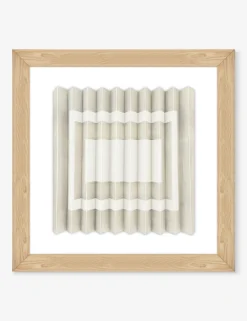 Pleated Rectangle by Bobby Berk