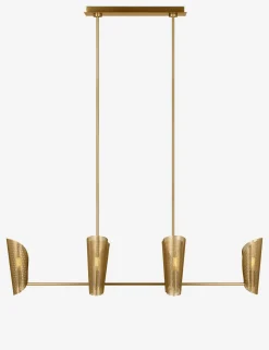 Plivot Linear Chandelier by Christiane Lemieux