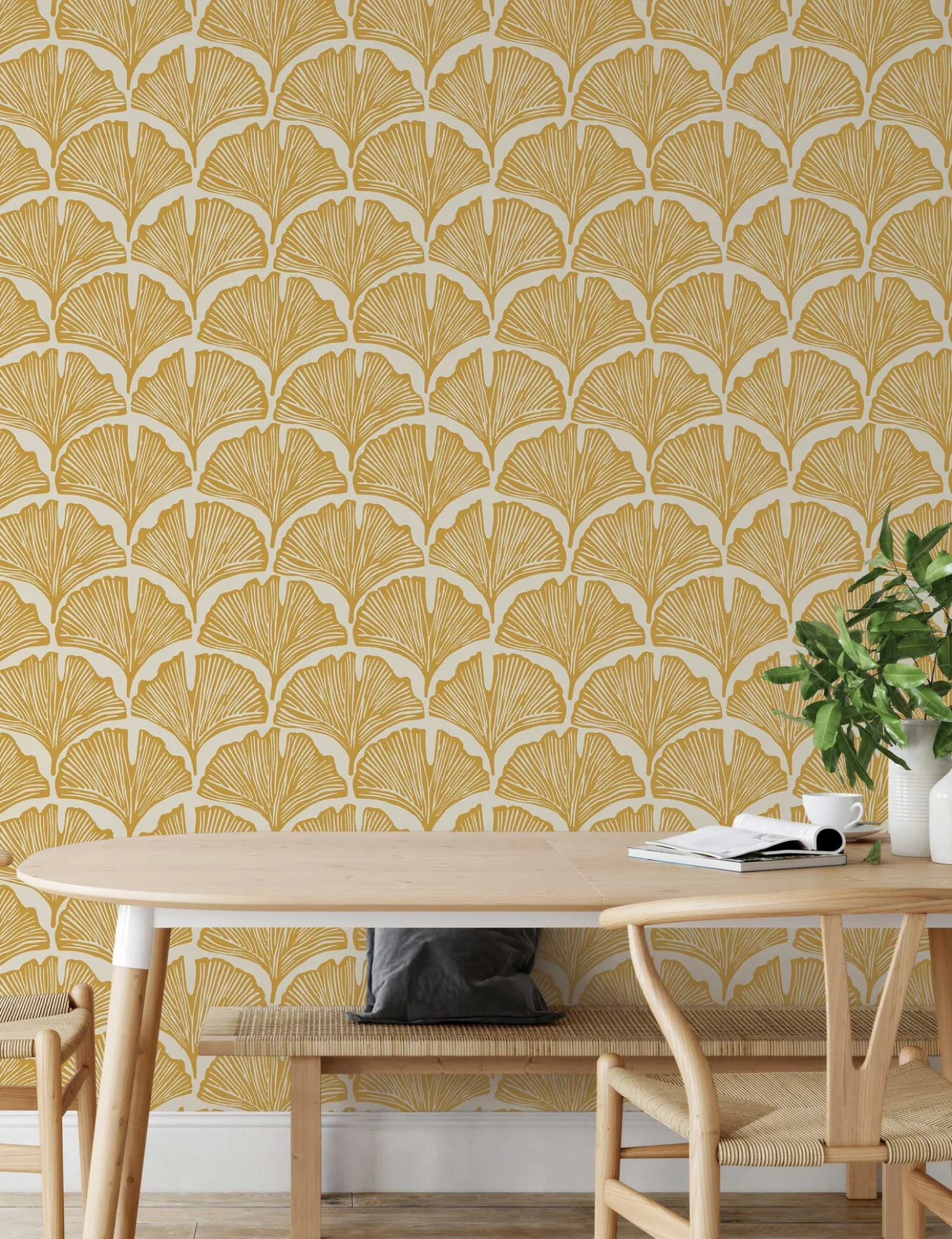 Pluma Peel + Stick Wallpaper