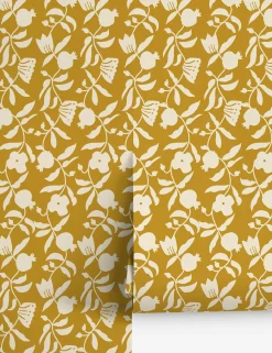 Pome Floral Wallpaper by Sarah Sherman Samuel