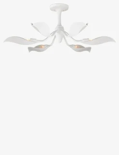 Popelin Semi-Flush Mount Light