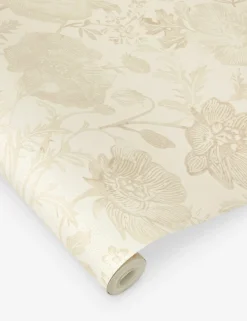 Poppies Textured Peel + Stick Wallpaper by Pure Salt