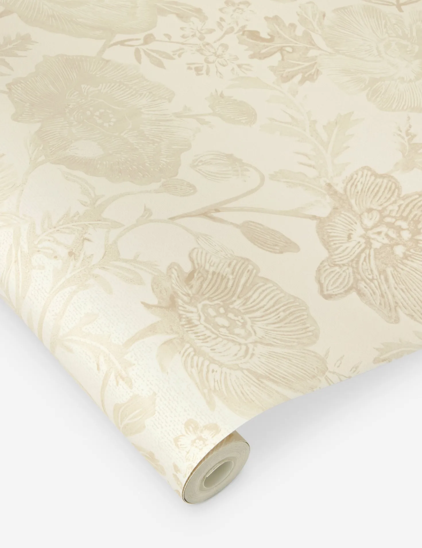 Poppies Textured Peel + Stick Wallpaper by Pure Salt