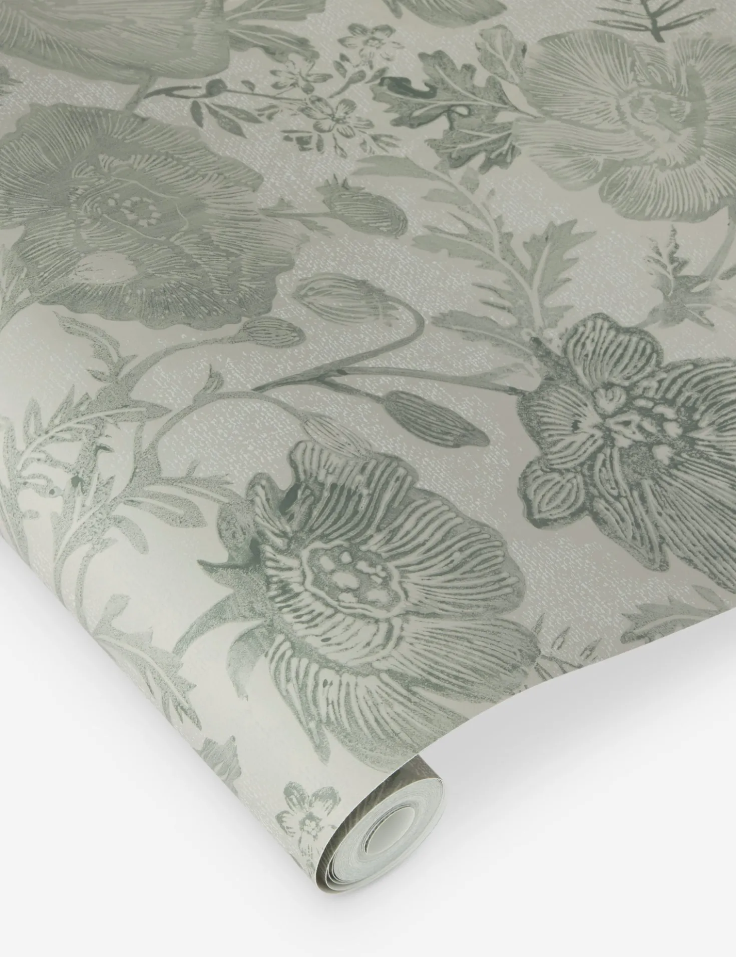 Poppies Textured Peel + Stick Wallpaper by Pure Salt